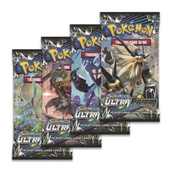 Boostery z edice Pokémon Sun and Moon Ultra Prism